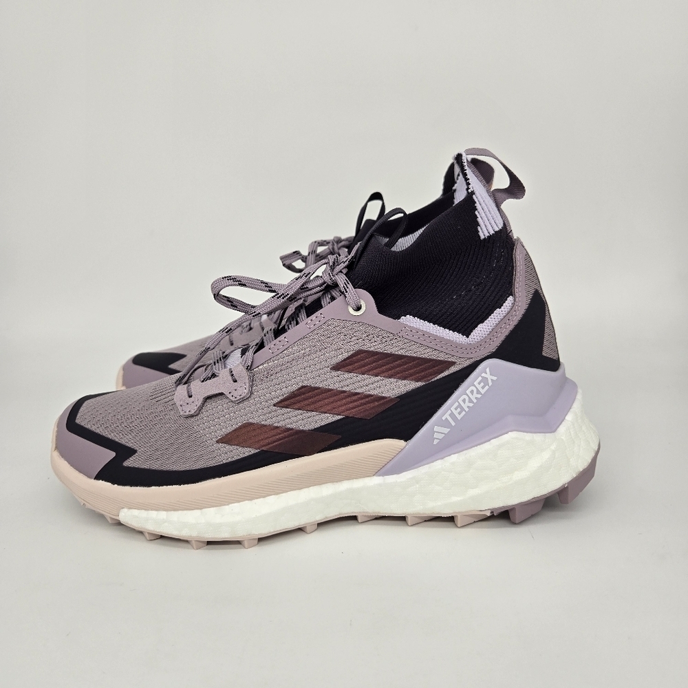 New adidas Terrex Free Hiker 2.0 Preloved Fig Women's Trail Running Shoes Size 8